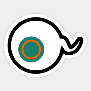 eye ball Sticker